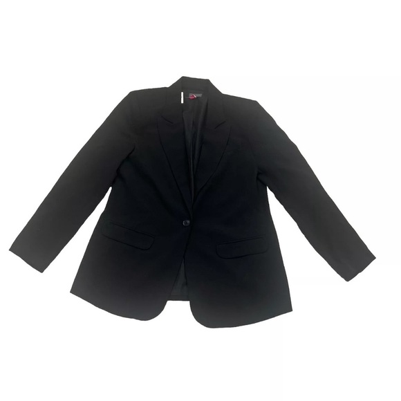 Vince Camuto Ladies Fully Lined Padded Shoulder Split Blazer Size L - Picture 1 of 6